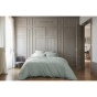 Housse de couette 240 x 220 cm satin de bambou  Salomé Eucalyptus