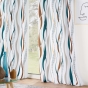 Lot de 2 rideaux a oeillets 140 x 260 cm polyester imprime Lisana