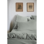 Housse de Couette 240 x 220 cm - Satin d’Eucalyptus Uni Lysandre Lichen