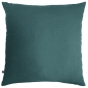 Pack double gaze de coton housse de couette 240 x 220 cm + 2 taies d'oreiller 60 x 60 bleu Bleu