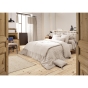 Housse de couette 260 x 240 cm double gaze de coton Gaïa Pampa