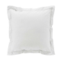 Taie d'oreiller vp 63 x 63 cm percale uni 78 fils percaline  +p. bourdon White