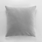 Housse de couette 260 x 240 cm coton lavé 57 fils Linette Gris