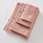 Drap de Bain 90 x 150 cm - Double Gaze de Coton 220 g/m² - Gaia Rose Pêche