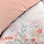 Pack housse de couette 240 x 220 cm Magdalena + DH 140 x 190 cm Blanc
