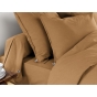 Taie d'oreiller flanelle 50 x 70 cm candice camel Marron