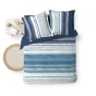 Housse de couette 240 x 220 cm coton 57 fils + 2 taies Mikonos