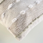 Coussin dehoussable compresse 60 x 60 cm coton/polyester fantaisie santos Sans