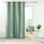 Lot de 2 rideaux effet soie 140 x 240 cm Shana Sauge