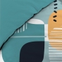 Housse de couette 240 x 220 cm coton 42 fils + 2 taies Sprint
