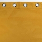 Rideau tamisant à oeillets 140 x 260 cm velours reflief Velouriane Jaune ocre