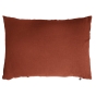 Pack gaze de coton parure de couette 260X240 cm + drap housse 160X200 + 2 taies 50X70  Orange