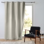 Rideau tamisant 135 x 260 cm isolant thermique Micropolar Naturel