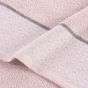 Drap de bain 90 x 150 cm éponge unie jacquard Belina Rose