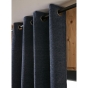 Lot de 2 rideaux petite hauteur 140 x 180 cm occultant doublé polaire Bjorn Bleu