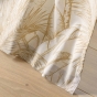 Lot de 2 rideaux a oeillets 140 x 240 cm coton/polyester imprime Dune