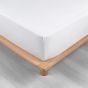 Pack housse de couette Goyave 200x200 cm + drap housse 140x190 Blanc