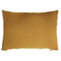 Pack gaze de coton parure de couette 220x240 cm + drap housse 140x190 + 2 taies 50x70 Jaune