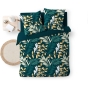 Parure de couette imprimée 260 X 240 cm + 2 taies 100% coton 57 fils Nelida