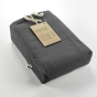 Housse de couette chaude en flanelle 200 x 200 cm Candice Anthracite