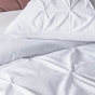Élégance Plissée - Ensemble Housse de Couette Héloïse 260 x 240 cm en Coton 57 Fils