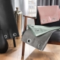Lot de 2 rideaux effet soie 140 x 240 cm Shana Sauge