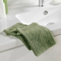 2 gants de toilette 15 x 21 cm eponge unie tendresse Fougere