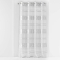 Panneau a oeillets 140 x 240 cm voile jacquard pasadena Sans