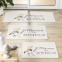 Tapis rectangle 40 x 60 cm imprime digital happiness Sans