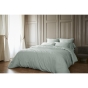 Housse de couette 240 x 220 cm satin de bambou  Salomé Eucalyptus
