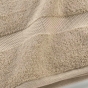 Drap de bain 90 x 150 cm éponge coton piegné Elegance Noisette