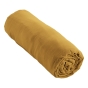 Drap Housse Double Gaze de Coton Safran – 90 x 190 cm – Bonnet 30 cm