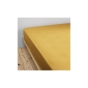 Drap Housse Double Gaze de Coton Safran – 90 x 190 cm – Bonnet 30 cm