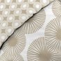 Parure de couette réversible + 260 x 240 cm coton 57 fils + 2 taies Nebulla