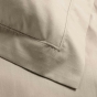 Taie d'oreiller vp 63 x 63 cm percale uni 78 fils percaline  +p. bourdon Sable