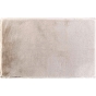 Tapis rectangle 120 x 170 cm imitation fourrure Féline - Naturel