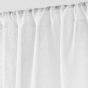 Paire droite passe tringle 2 x 70 x 200 cm voile tisse carlin Naturel