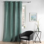 Rideau tamisant 135 x 260 cm velours uni Novana Sauge