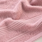 Serviette invite 30 x 50 cm eponge unie tendresse Bois De Rose