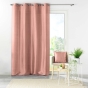 Lot de 2 rideaux effet soie 140 x 240 cm Shana Rose poudré