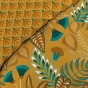Pack parure de couette 220 x 240 cm Tilda + drap housse (140) Curry