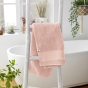 Serviette de toilette 50 x 90 cm éponge unie garance emeraude Vert foncé