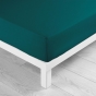 Pack housse de couette 220x240 cm Désirade + drap housse 140x190x30 Pétrole