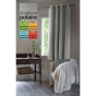 Lot de 2 Rideaux luxe occultant + isolant phonique polaire L140 x H180 cm Inuit Gris clair