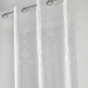 Panneau a oeillets 135 x 240 cm voile sable+top brode yaelle Sans