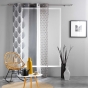 Panneau a oeillets 140 x 240 cm voile imprime transfert galileo Noir