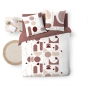 Housse de couette 240 x 220 cm coton 42 fils + 2 taies Chilipop rose