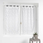 Paire droite passants 2 x 60 x 120 cm maille manon Sans