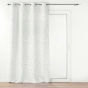 KLot de 2 Rideaux a oeillets 140 x 260 cm polyester imprimé Linea