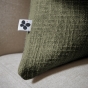 Coussin Déhoussable 45 x 45 cm 100% coton Sixtine Thym